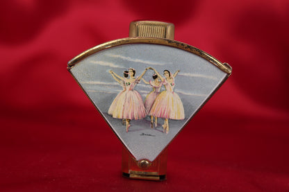 Rare 1950s Stratton “Baron” Ballerina Lipstick Mirror