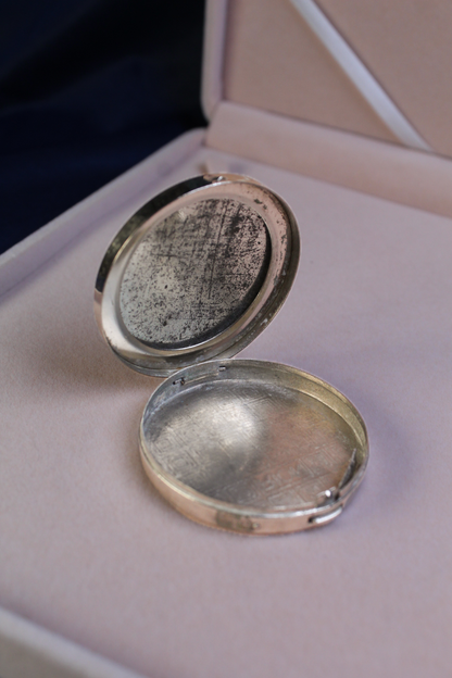 Rare 1930s RION Brasil Rio de Janeiro Souvenir Powder Compact | Made in Brazil